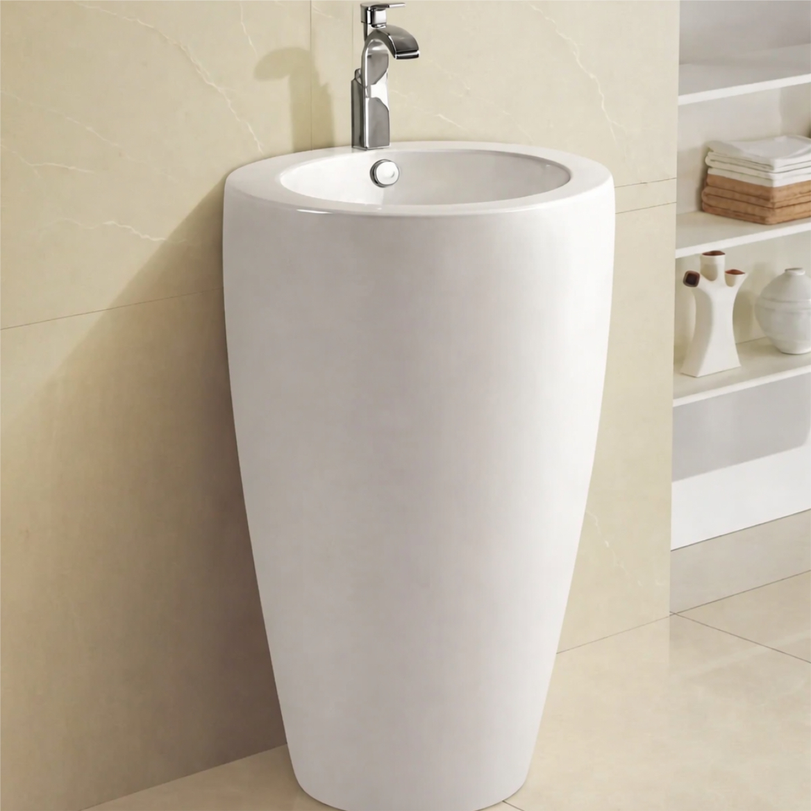 Halo Pedestal Basin — Round