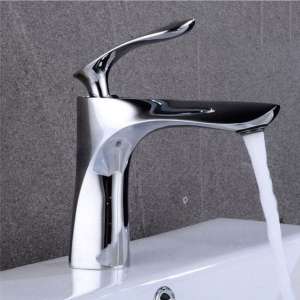 Velo Basin Mixer — Chrome