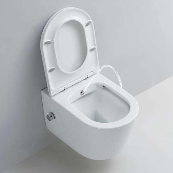 Mira Wall-Hung Bidet Toilet White