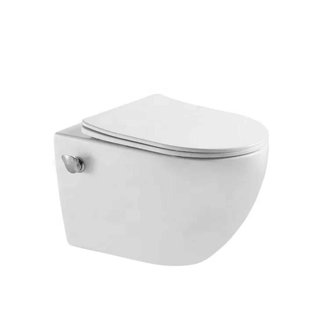 Mira Wall-Hung Bidet Toilet White - Image 3