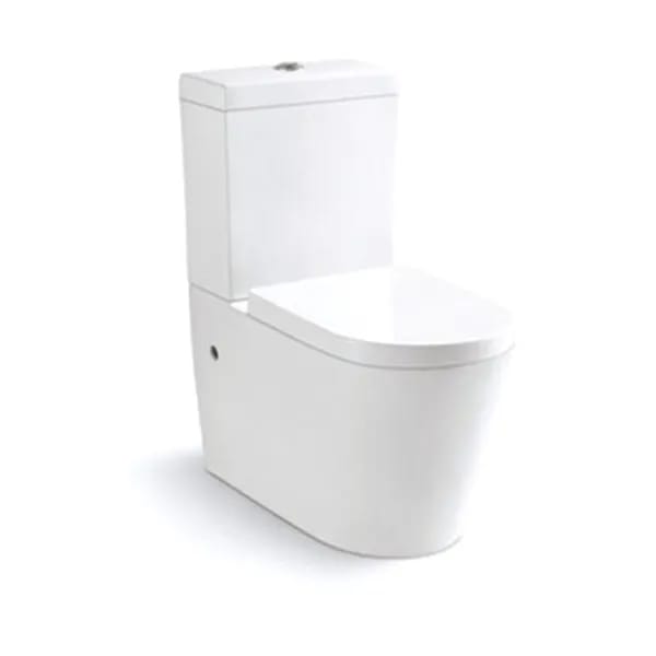 Solace back to wall toilet - White