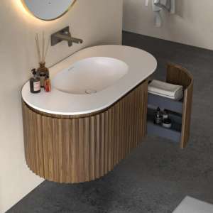 Lucile Bellagio Fluted Vanity