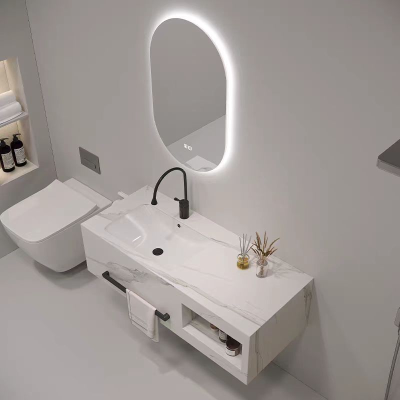 Lucile Nero Milano Wall Vanity